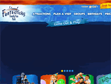 Tablet Screenshot of funtasticks.com